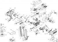 Dewalt DC618KN-XJ 18v Finishing Nailer Spare Parts Type 1